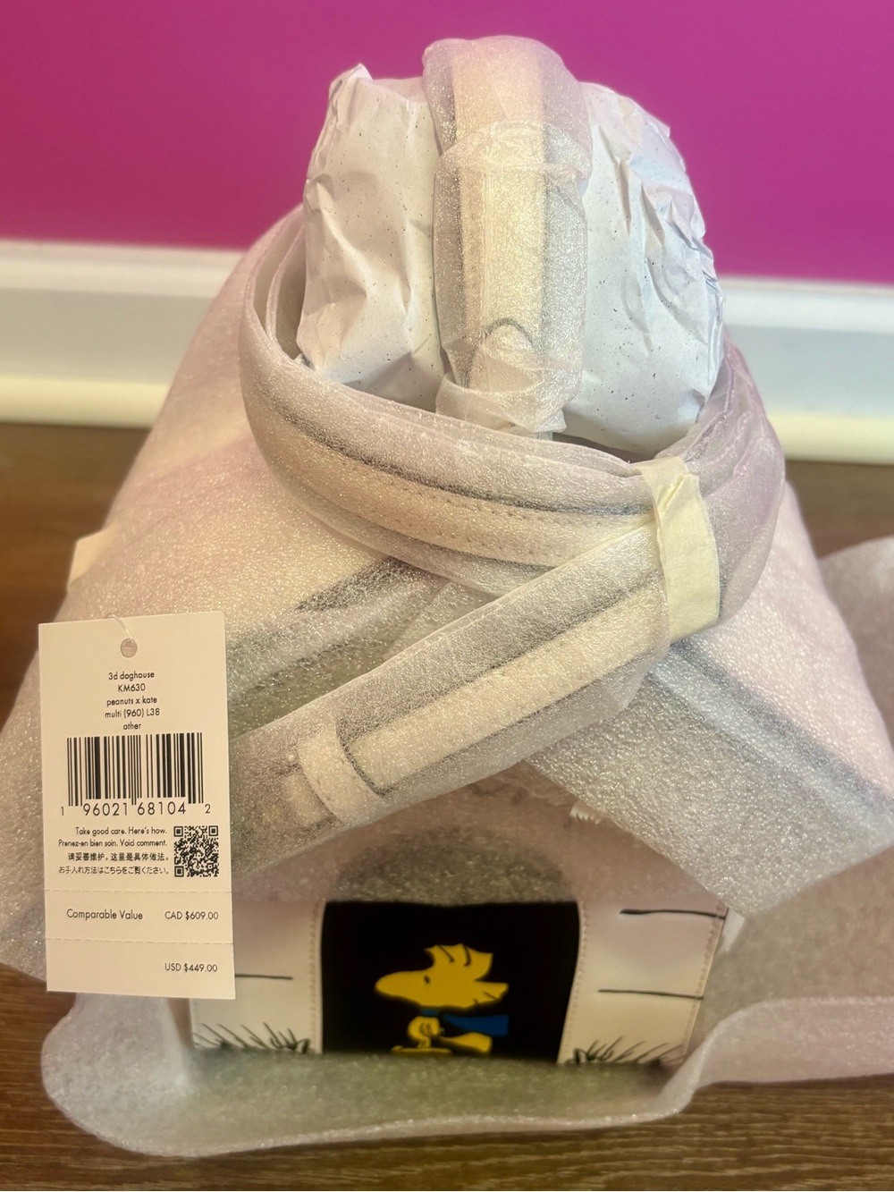 Kate Spade Peanuts 75th Anniversary limited edition Snoopy Bag NWT! MSRP $449 - Picture 7 of 14